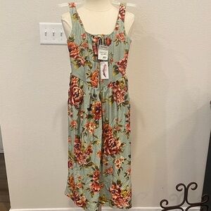 Jessica Simpson Floral Sundress Roses Sz XS